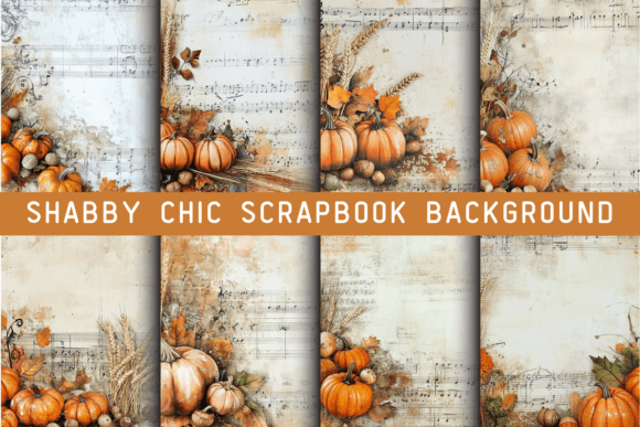 Download Shabby Chic Scrapbook Background - Premium Resources