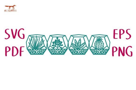Download Terrarium Repeating Border SVG Cut File - Repeating Collection