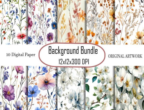 Download Minimal Floral Scrapbook Background Page - Scrapbook background Collection